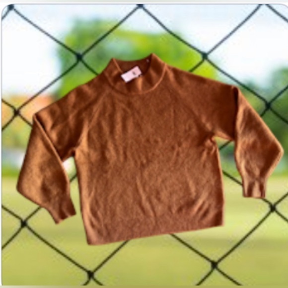 Gap crew neck sweater GAP Sweater Unisex Size L RN 54023 Retro Knitting Brown - Picture 2 of 16